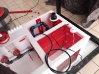 Installationen framskrider