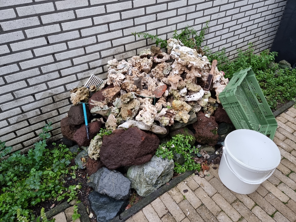 Mer död sten och korallsand, powerfilter igång (2)