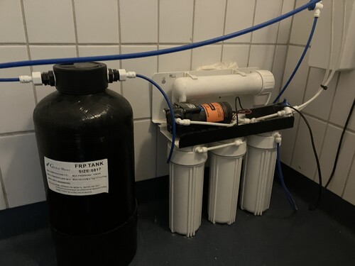 Närbild på styrning och dosering