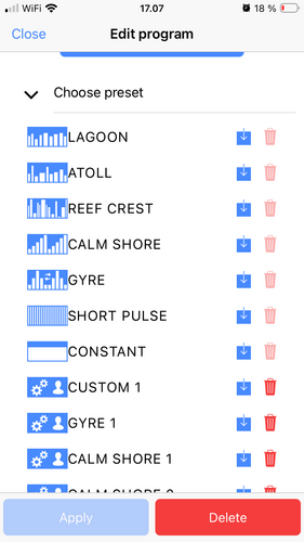 GHL Profilux pumpprogram "Atoll"