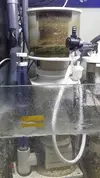Deltec 1455-skimmer i sumpen
