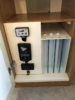 Kontrollerna installerade i panelen
